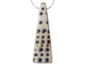 wisiorek muszla naturalna SREBRO 0,925