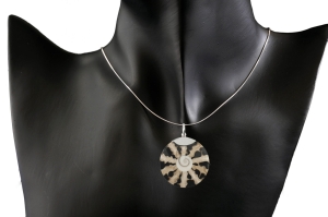 wisiorek muszla SREBRO 0,925