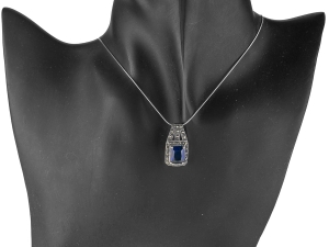 VERSIL wisior cyrkonia markazyty SREBRO 0,925