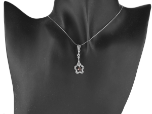 VERSIL wisior cyrkonia i markazyty SREBRO 0,925