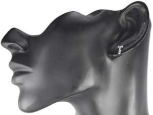 VERSIL kolczyki wkrętki sztyfty motyka SREBRO 925