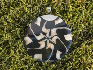 VERSIL wisiorek muszla duża Bali SREBRO 0,925