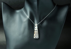 VERSIL wisiorek muszla naturalna SREBRO 0,925