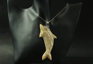 VERSIL wisiorek delfin muszla SREBRO 0,925