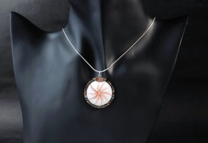 VERSIL wisiorek muszla SREBRO 0,925