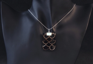 VERSIL wisior muszla SREBRO 0,925