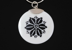 VERSIL wisiorek muszla SREBRO 0,925