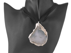 Wisiorek agat naturalny SREBRO 925