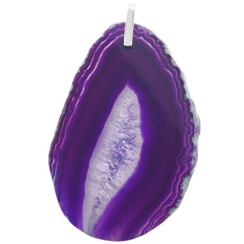 Wisior agat naturalny SREBRO 925