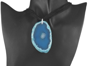 Wisior agat naturalny srebro 925