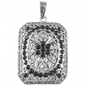 Wisior srebro 925 z  markazytami - VERSIL