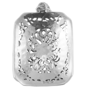 Tył wisior srebro 925 z  markazytami - VERSIL