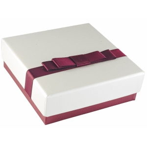Pudełko ozdobne na biżuterię etui 9 cm x 9 cm  x 3 cm - VERSIL