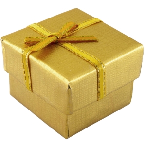 Pudełka ozdobne na biżuterię 2 sztuki 4 x 4cm  - VERSIL