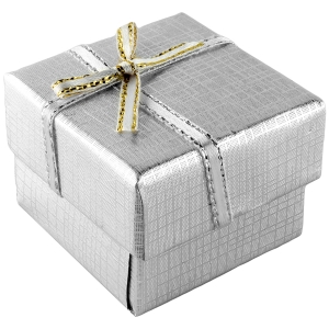 Pudełka ozdobne na biżuterię 2 sztuki 4 x 4cm  - VERSIL