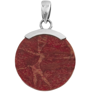 Versil wisior koral koralowiec naturalny SREBRO 925