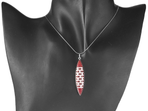 Wisior srebro 925 z koralowcem - VERSIL