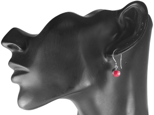 Kolczyki srebro 925 z koralowcem - VERSIL