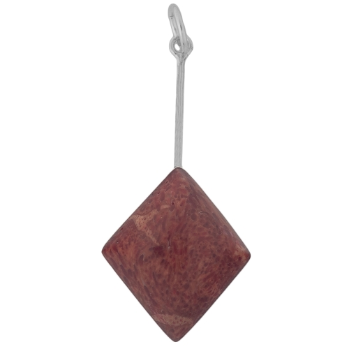 Wisior srebro 925 z koralowcem - VERSIL