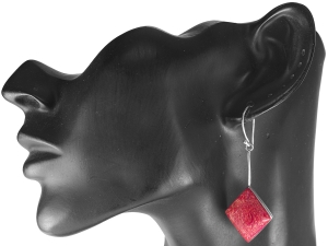 Kolczyki srebro 925 z koralowcem - VERSIL