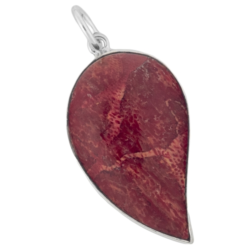 Wisior srebro 925 z koralowcem - VERSIL