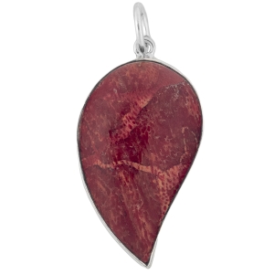 Wisior srebro 925 z koralowcem - VERSIL