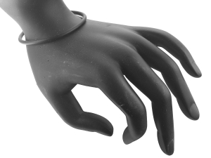 Naszyjnik srebro 925 rzemyk silikon 3 mm. Długości od 18 do 120 cm do wyboru - VERSIL