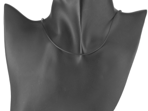 Naszyjnik srebro 925 rzemyk silikon 1,5 mm. Długości od 18 do 120 cm do wyboru - VERSIL