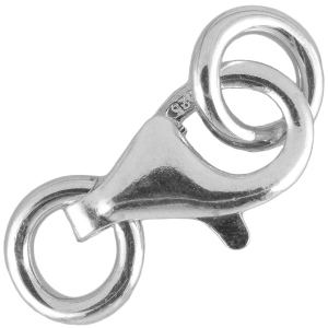 Zapięcie federing 13 mm z dwoma dodatkowymi kółkami.