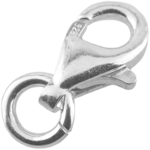 Zapięcie federing 11 mm z jednym dodatkowym kółkiem.