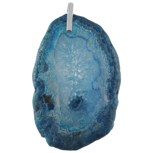 Wisior srebro 925 z agatem i naszyjnik - VERSIL