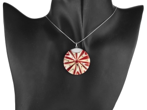 Wisior wisiorek muszla SREBRO 0,925