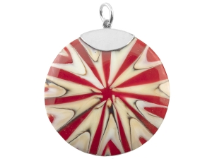 Wisior wisiorek muszla SREBRO 0,925