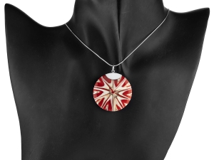 Wisior wisiorek muszla SREBRO 0,925