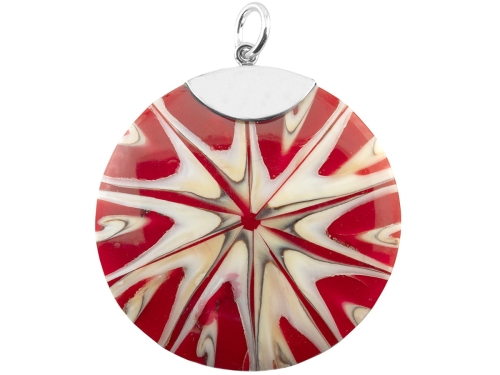 Wisior wisiorek muszla SREBRO 0,925