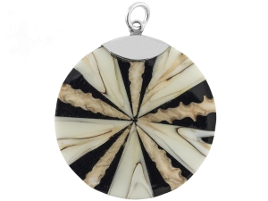 Wisior wisiorek muszla SREBRO 0,925