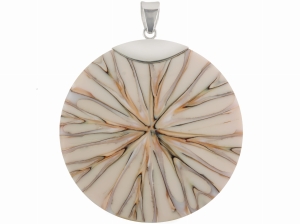 Wisior wisiorek muszla SREBRO 0,925