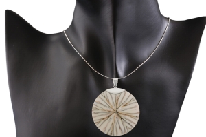 Wisior wisiorek muszla SREBRO 0,925