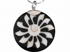 Wisior wisiorek muszla SREBRO 0,925