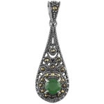 Wisior srebro 925 z cyrkonią i markazytami - VERSIL