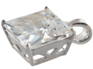 VERSIL wisior cyrkonia crystal 14 mm SREBRO 0,925