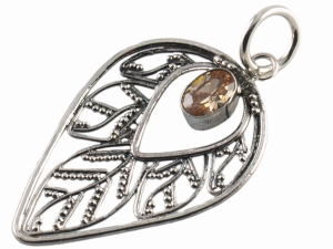 VERSIL wisior wisiorek cyrkonia ażur SREBRO 0,925