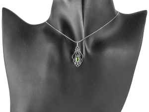 VERSIL wisior wisiorek cyrkonia ażur SREBRO 0,925