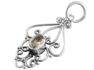 VERSIL wisior wisiorek cyrkonia ażur SREBRO 0,925