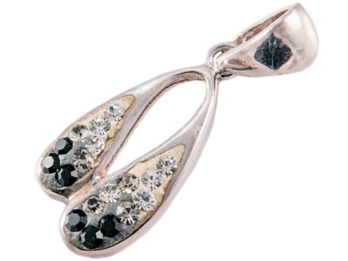 VERSIL wisior wisiorek cyrkonie Swarovski SREBRO 925