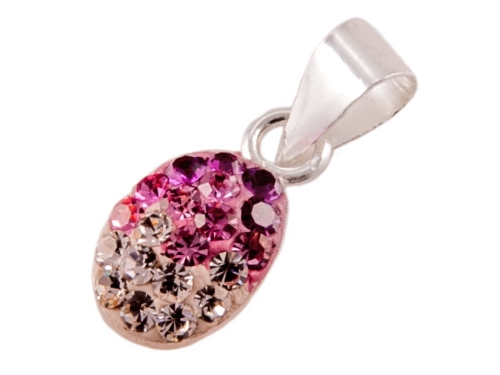 VERSIL wisior cyrkonie Swarovski SREBRO 0,925