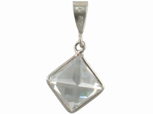 VERSIL wisior cyrkonia 10 mm SREBRO 0,925