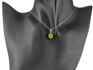 VERSIL wisior kulka Swarovski 10 mm SREBRO 925