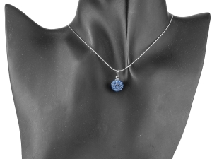 VERSIL wisior kulka Swarovski 10 mm SREBRO 925