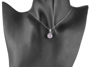VERSIL wisior kulka Swarovski 10 mm SREBRO 925